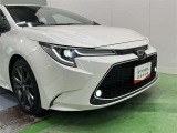 LEDヘッドランプで夜間も視界良好