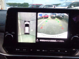 アラウンドビューモニターも付いているので、車庫入れもスムーズにできます。