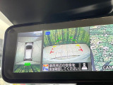 【アラウンドビューモニター】専用のカメラにより、上から見下ろしたような視点で360度クルマの周囲を確認することができます☆死角部分も確認しやすく、狭い場所での切り返しや駐車もスムーズに行えます。