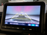 バックカメラもあるので後退時も安心です。視点も切り替えができて便利です。