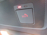 SOSコール搭載車です。スイッチによる任意起動とエアバッグが作動による自動起動で、緊急通報が可能です。(別途、有料申し込み)