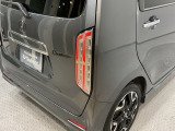 視認性がいいテールランプ。後続車にも存在をアピール。
