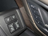 運転席のパワーシートは3名様分までメモリー機能付きです。