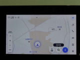 ナビゲーション付き。タッチパネル式で使いやすく、お出かけもラクラクです。