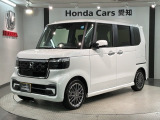全国納車可 第三者機関証明書付 H SENSING 新車保証 試乗車 ワンオ-ナ- ナビLXU-242NBi TV Rカメラ CD録音 BTオ-ディオ DVD装備のN-BOXカスタム ターボ入庫!