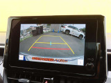 車庫入れもお任せのバックカメラ付き!