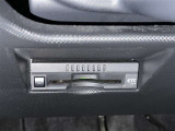 ETC車載器付きです。高速道路の料金所もスムーズに通過できます。
