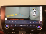 パノラミックビューモニターで安全に車庫入れが出来ます。