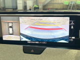 【360&deg;ビューモニター】専用のカメラにより、上から見下ろしたような視点で360度クルマの周囲を確認することができます☆死角部分も確認しやすく、狭い場所での切り返しや駐車もスムーズに行えます。