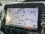 タッチパネルで簡単操作日産オリジナルメモリーナビ