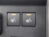 シートの座面と背面を暖めるシートヒーター(運転席・助手席)が装備されています。