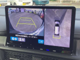 バックカメラ♪運転席から死角となりやすい部分も見えやすく車庫入れの苦手な方にも安心して駐車できます☆