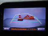 バックガイドモニターを装備しています、車庫入れもラクラクです。