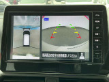 アラウンドビューモニターは車庫入れの強い味方となってくれます。上から車を見下ろすように視ることで、駐車場枠内にビシッと真っ直ぐ停めれます!☆一度使ったらわかって頂けます☆