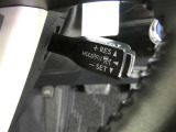 クルーズコントロール機能搭載です。長い高速走行、アクセルを踏まないで走行できれば運転も楽ですよね。