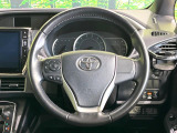 【ステアリングスイッチ】運転中、前方から目線をそらすことなく、オーディオ等の操作が可能な便利機能!安心&快適なドライブを演出してくれます♪