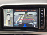 【全周囲モニター】フロント+サイド+バックにカメラが装着されています。車庫入れが苦手な方もこれがあれば安心ですね。