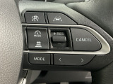 アクセルから足を離しても設定したスピードを保ち走行し、高速道路での疲労軽減に役立つクルーズコントロール付きです!