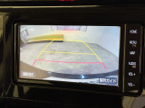 バックカメラの画像です。車庫入れの安心感がアップしますね☆