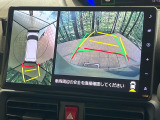 【パノラマモニター】専用のカメラにより、上から見下ろしたような視点で360度クルマの周囲を確認することができます☆死角部分も確認しやすく、狭い場所での切り返しや駐車もスムーズに行えます。