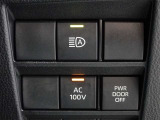 非常時やキャンプなどに役立つAC100Vコンセント付きです。