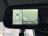 アラウンドビューモニターとバックカメラはルームミラーに映すことも出来ます!