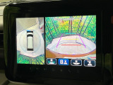 【全方位モニター用カメラ】専用のカメラにより、上から見下ろしたような視点で360度クルマの周囲を確認することができます☆死角部分も確認しやすく、狭い場所での切り返しや駐車もスムーズに行えます。