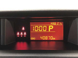 マルチインフォメーションディスプレイには、クルマの様々な情報を表示します。運転席から見やすい、インパネ中央部に配置されているので、運転中の視線異動が少なく快適です!