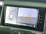 【全方位モニター用カメラ】専用のカメラにより、上から見下ろしたような視点で360度クルマの周囲を確認することができます☆死角部分も確認しやすく、狭い場所での切り返しや駐車もスムーズに行えます。