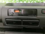 AM/FMラジオ付いています!お仕事に役立つ情報をすばやく入手できますね^^