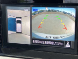 【アラウンドビューモニター】はまるで上から見ているような視点で周囲を確認できます!駐車が苦手な方でも安心して駐車できますね♪