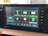 ディスプレイオーディオです。ナビ機能はありませんがスマートフォンのAppleCarPlayやAndroidAutoを使用して地図や各アプリを表示する事も可能です。