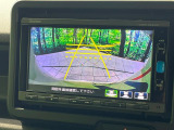 【バックカメラ】駐車時に後方がリアルタイム映像で確認できます。大型商業施設や立体駐車場での駐車時や、夜間のバック時に大活躍!運転スキルに関わらず、今や必須となった装備のひとつです!