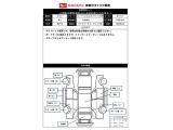 出庫時の車両状態シートです。写真に写りきらない凹み等を確認できます。