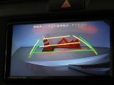 バックガイドモニターを装備しています、車庫入れもラクラクです。