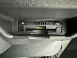 ETC車載器付きです。高速道路の料金所もスムーズに通過できます。