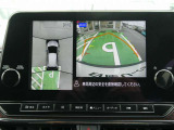 まるで空から見下ろしたかのような映像を映し出すアラウンドモニターだから、車庫入れもラクラクです!