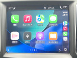 ●Apple Car Play:スマホとの有線接続で、ナビ・オーディオ再生などスマホのアプリ機能が画面でも使える便利機能です!