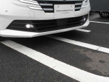 フォグランプが付いています。霧の日や雨の日に自分の存在をアピールして事故の防止になります。