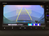 バックでの車庫入れも安心です! リアカメラが付いているバックモニター付のナビを装備しております。操作線もついており距離感も画面から確認できます。