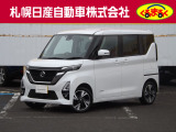 衝突軽減ブレーキ 車線逸脱警報 メモリーナビゲーション付きのルークスです。