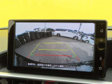 車庫入れもお任せのバックカメラ付き!