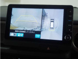 ◆全周囲カメラシステム◆運転席から見えにくい後方などをナビ画面で確認でき運転を支援するシステムです!