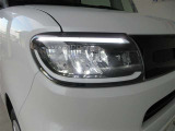 LEDでとても明るいので夜間走行や悪天候でも安心