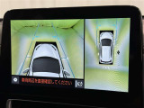 パノラミックビューモニターを装備。駐車場や交差点でクルマを真上から見るように周囲を確認できます。機能の詳細は販売店スタッフまでおたずねください。