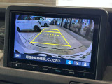 バックカメラももちろんついておりますので駐車時も後方が確認できて安心ですね!