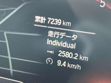 注目の走行距離です!この走行距離は魅力です!(試乗等で走行距離が増える場合もございます)