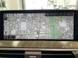 BMWのナビゲーションは操作性も良く、詳細な地図情報と交通状況を見やすく表示し、快適なドライビングをサポートしながら目的地までナビゲートします。