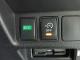 アクセルレスポンスやエンジン出力を抑え、燃費を向上させるためのECOモードです。