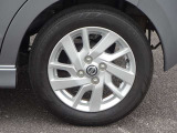 【タイヤ】 【純正14インチアルミホイール】《155/65R14》専用のアルミなのでお車のイメージぴったりですね!